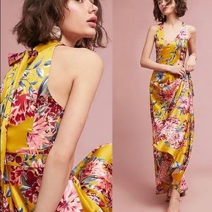 Nicole Miller Abbey Maxi Dress Anthropologie 6P